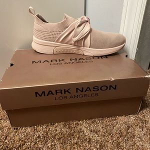 Mark Nason light pink sneakers